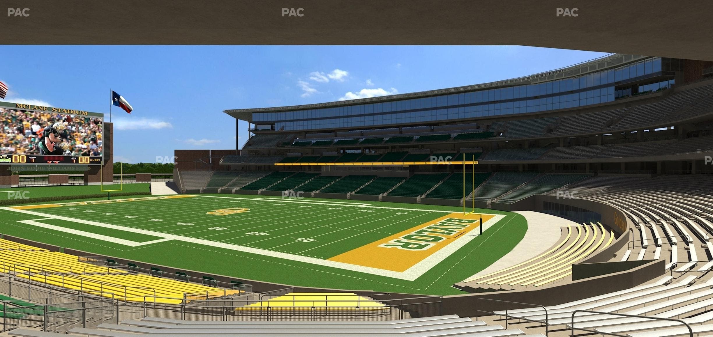 McLane Stadium - Section 119 Seat View