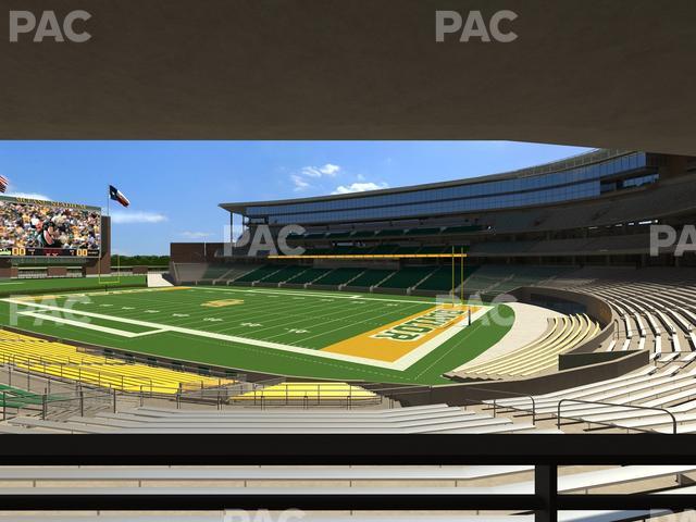 McLane Stadium - Section 119 Seat View