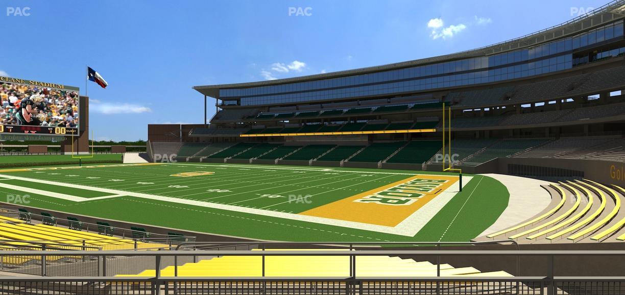 McLane Stadium - Section 119 Seat View