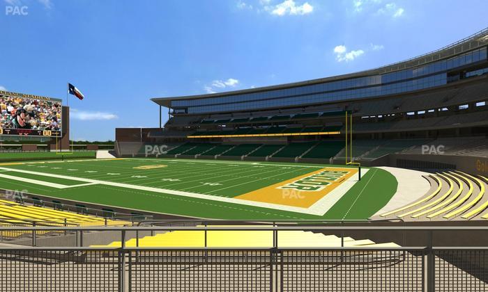 McLane Stadium - Section 119 Seat View