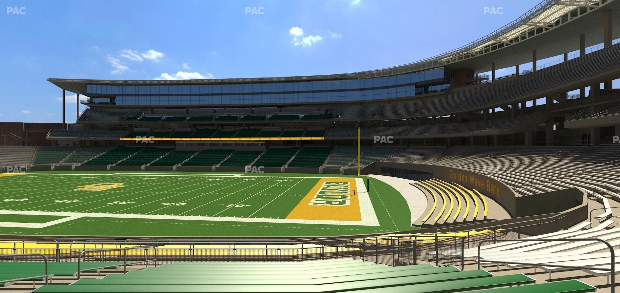 McLane Stadium - Section 120 Seat View