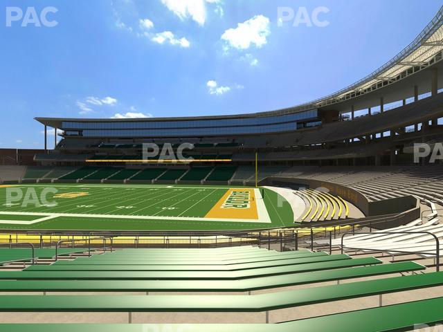 McLane Stadium - Section 120 Seat View