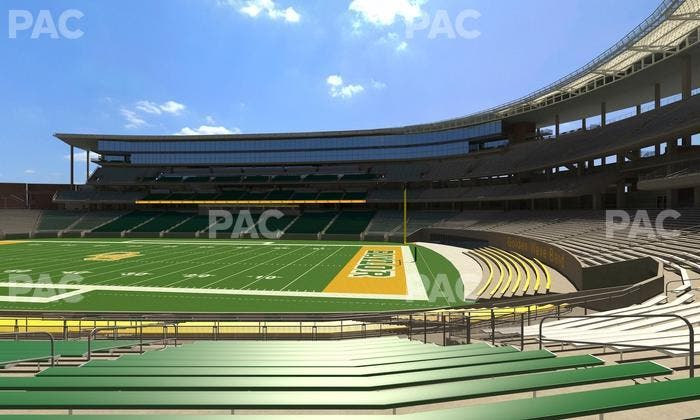 McLane Stadium - Section 120 Seat View