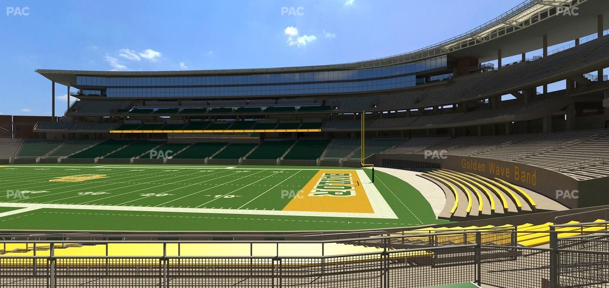 McLane Stadium - Section 120 Seat View