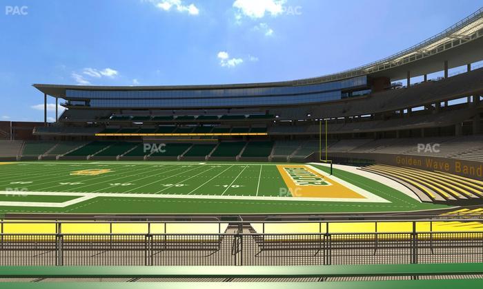 McLane Stadium - Section 121 Seat View