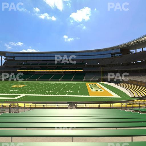 McLane Stadium - Section 121 Seat View