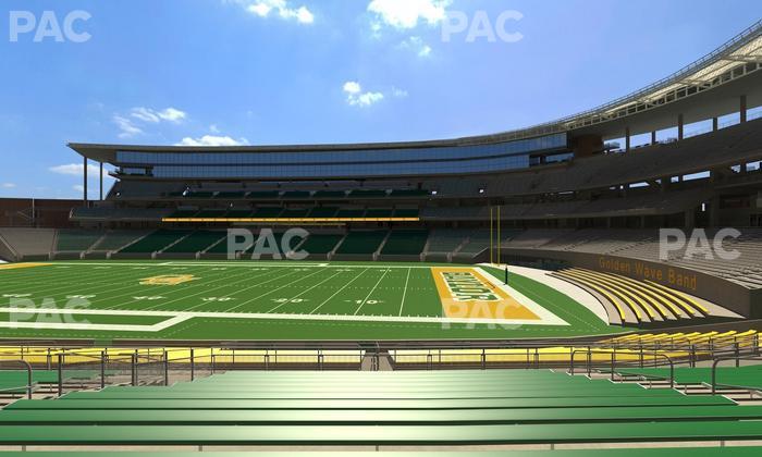 McLane Stadium - Section 121 Seat View