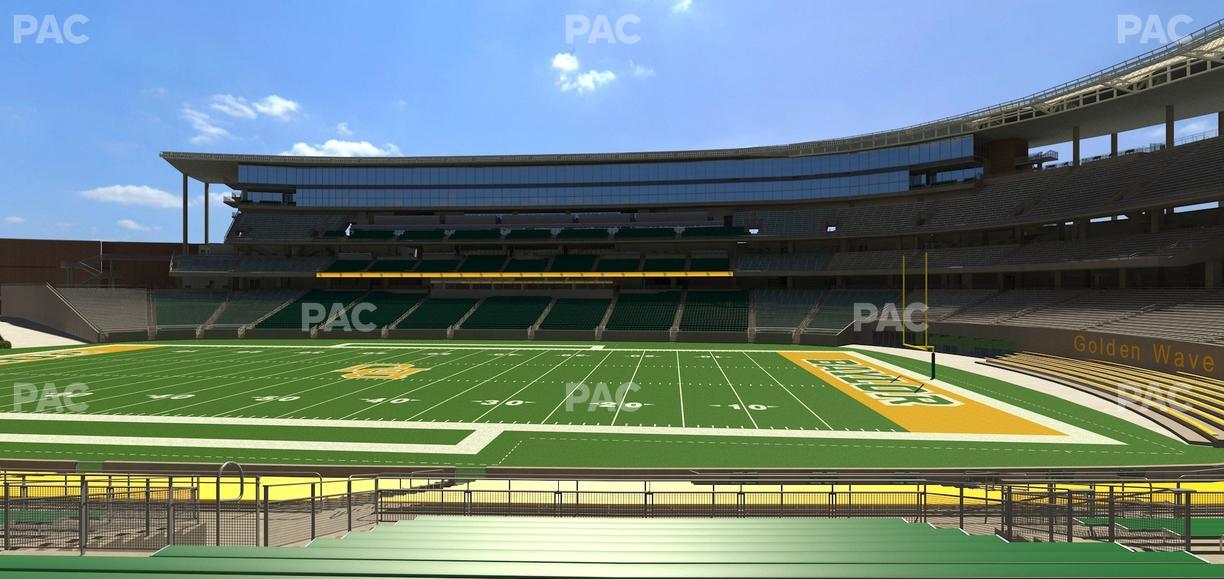 McLane Stadium - Section 122 Seat View