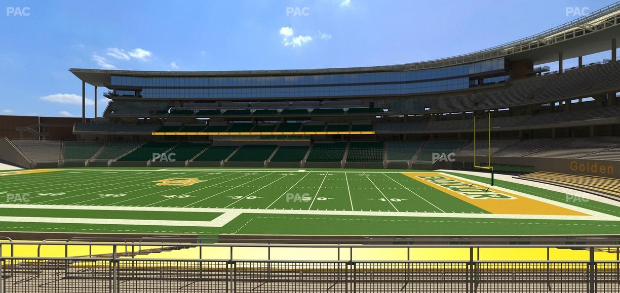 McLane Stadium - Section 122 Seat View