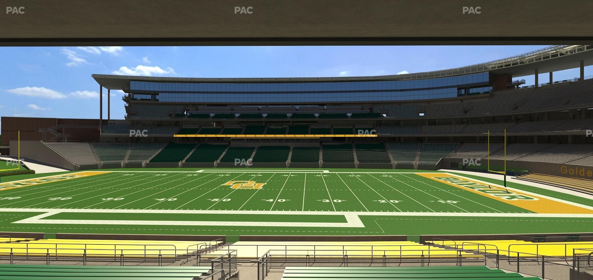 McLane Stadium - Section 123 Seat View