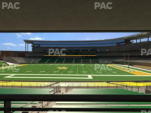 McLane Stadium - Section 123 Seat View