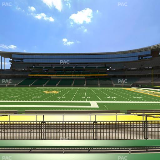 McLane Stadium - Section 123 Seat View