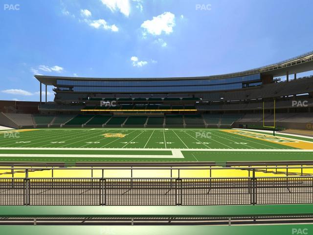 McLane Stadium - Section 123 Seat View