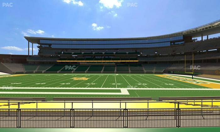 McLane Stadium - Section 123 Seat View
