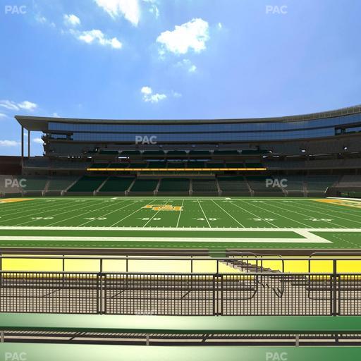 McLane Stadium - Section 124 Seat View