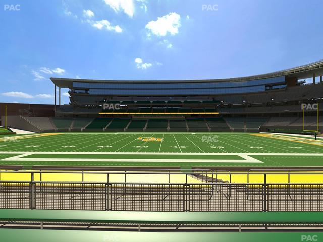 McLane Stadium - Section 124 Seat View