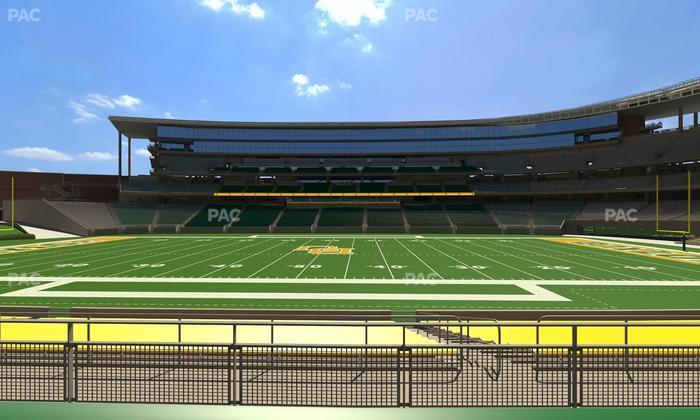 McLane Stadium - Section 124 Seat View