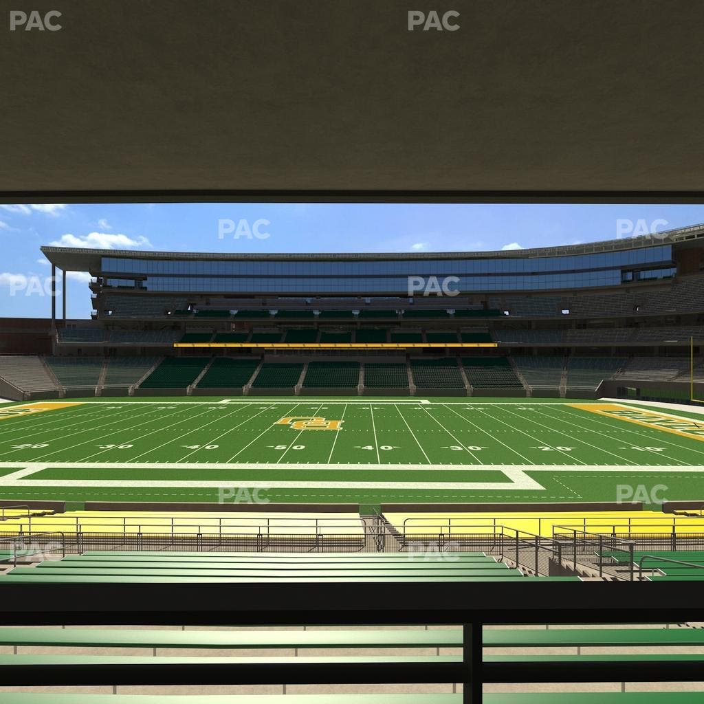 McLane Stadium - Section 124 Seat View