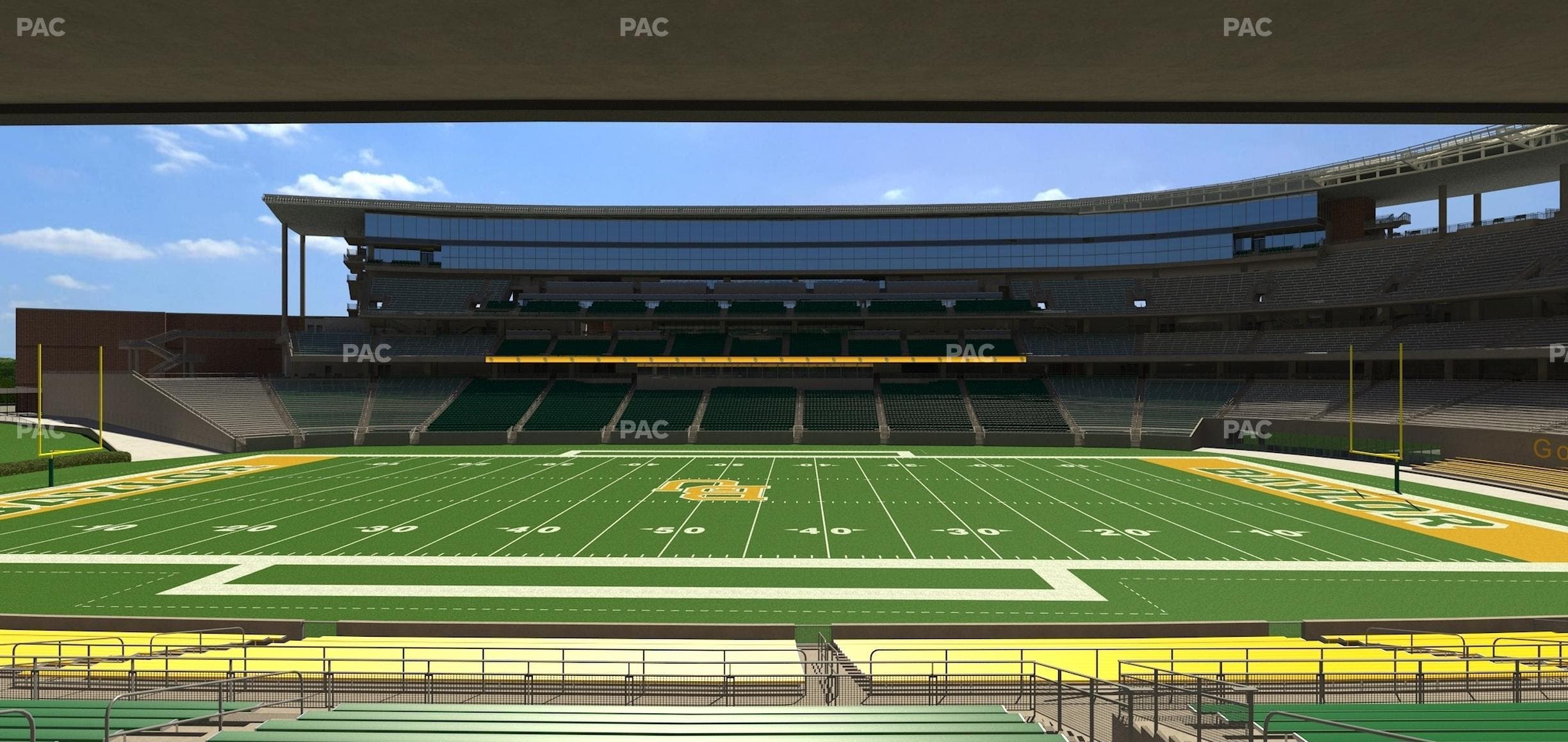 McLane Stadium - Section 124 Seat View
