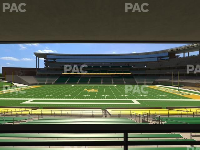 McLane Stadium - Section 124 Seat View