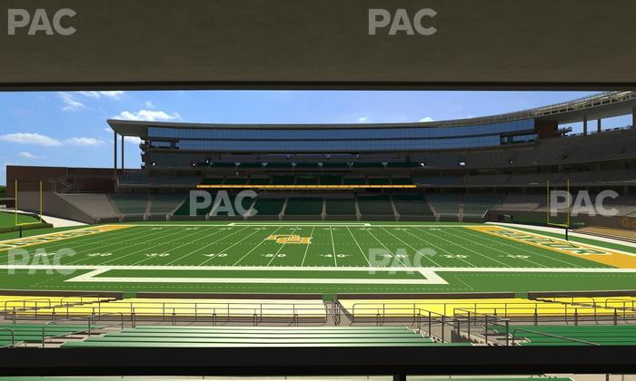McLane Stadium - Section 124 Seat View