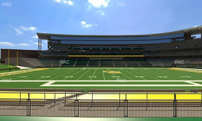 McLane Stadium - Section 125 Seat View