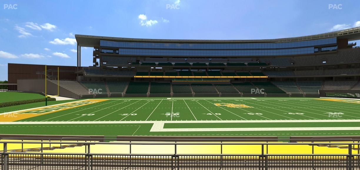 McLane Stadium - Section 126 Seat View