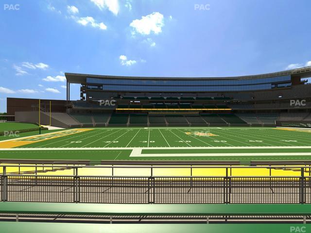 McLane Stadium - Section 126 Seat View