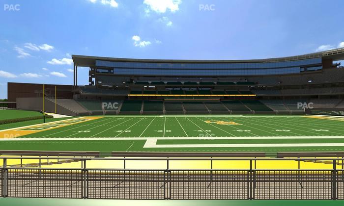 McLane Stadium - Section 126 Seat View