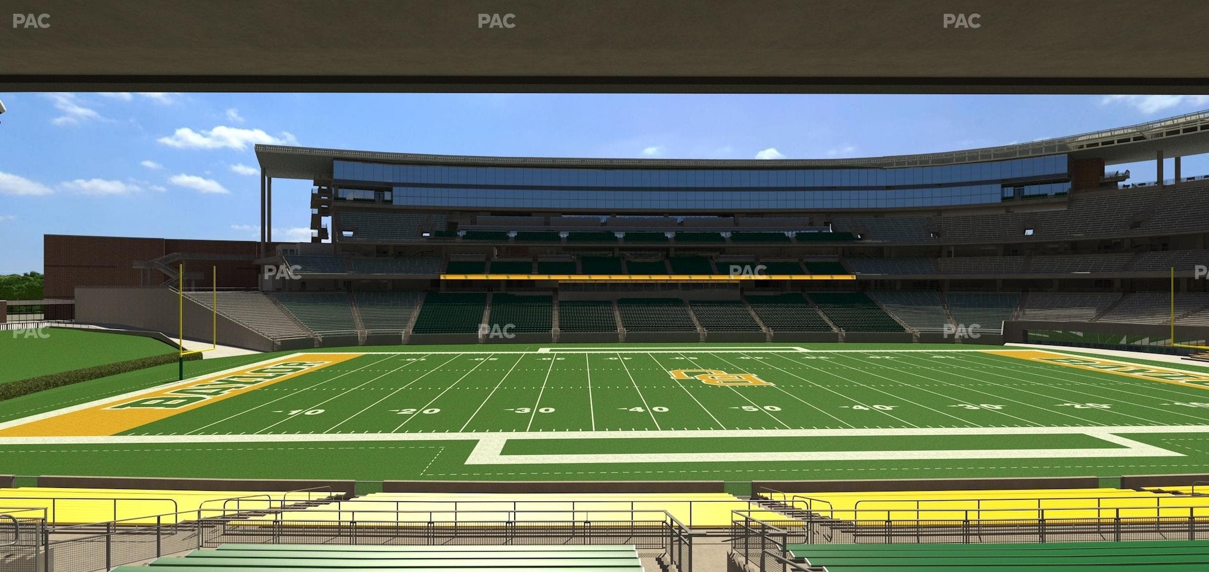 McLane Stadium - Section 126 Seat View