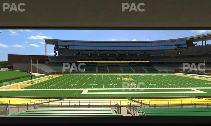 McLane Stadium - Section 126 Seat View