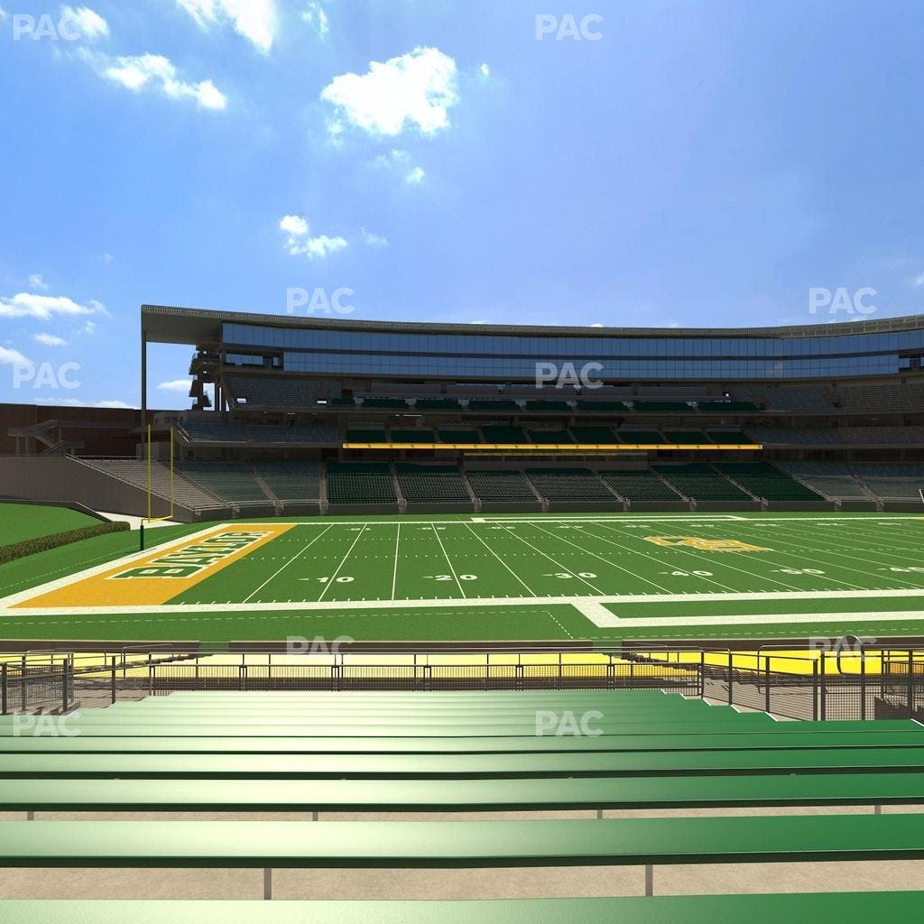 McLane Stadium - Section 127 Seat View