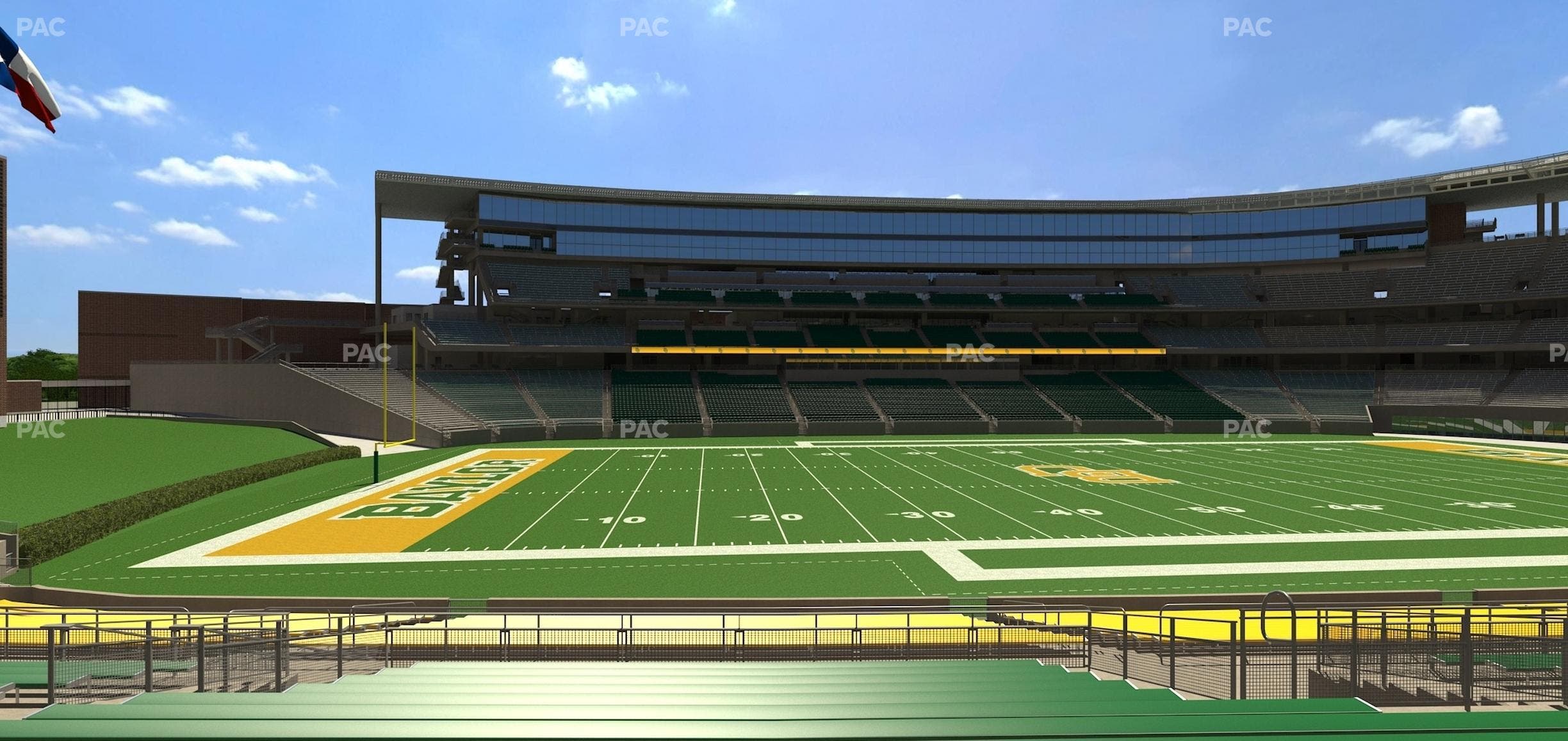 McLane Stadium - Section 127 Seat View