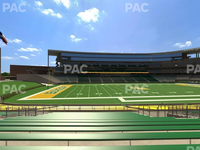 McLane Stadium - Section 127 Seat View