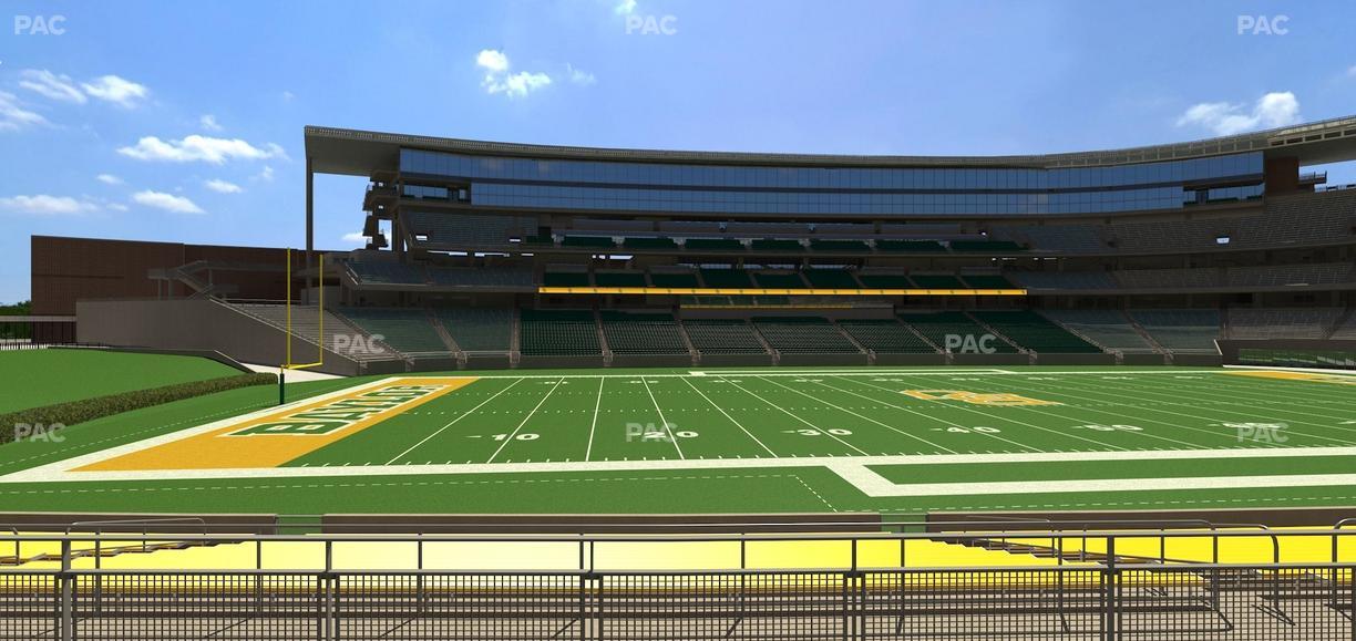 McLane Stadium - Section 127 Seat View