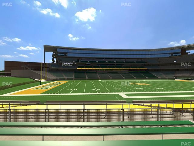 McLane Stadium - Section 127 Seat View