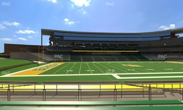 McLane Stadium - Section 127 Seat View