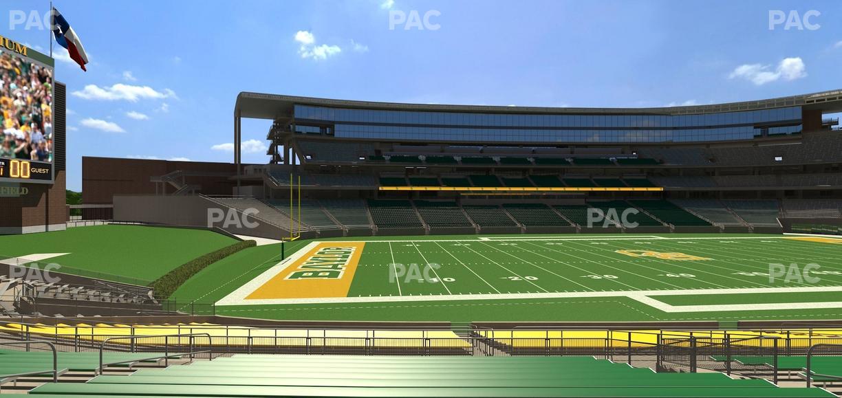 McLane Stadium - Section 128 Seat View