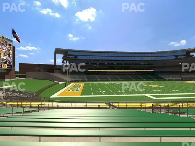 McLane Stadium - Section 128 Seat View