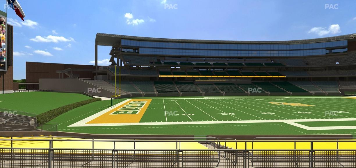 McLane Stadium - Section 128 Seat View