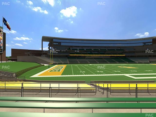 McLane Stadium - Section 128 Seat View