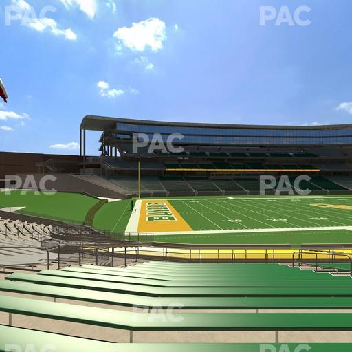 McLane Stadium - Section 129 Seat View