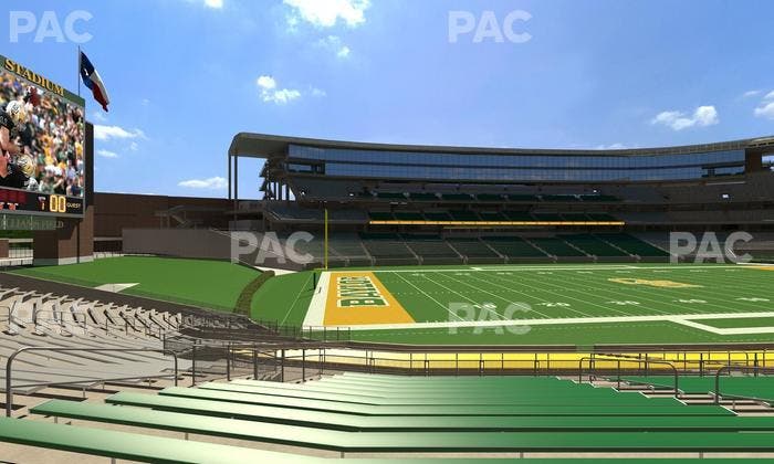 McLane Stadium - Section 129 Seat View