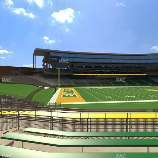 McLane Stadium - Section 129 Seat View