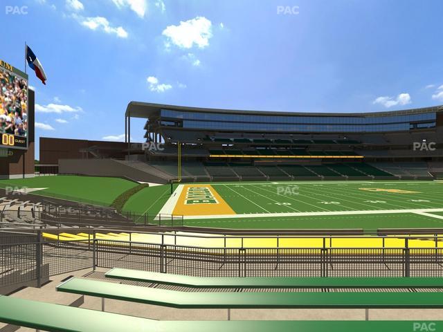 McLane Stadium - Section 129 Seat View