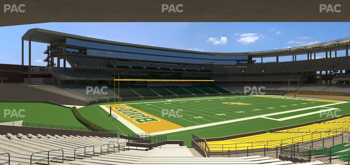 McLane Stadium - Section 130 Seat View