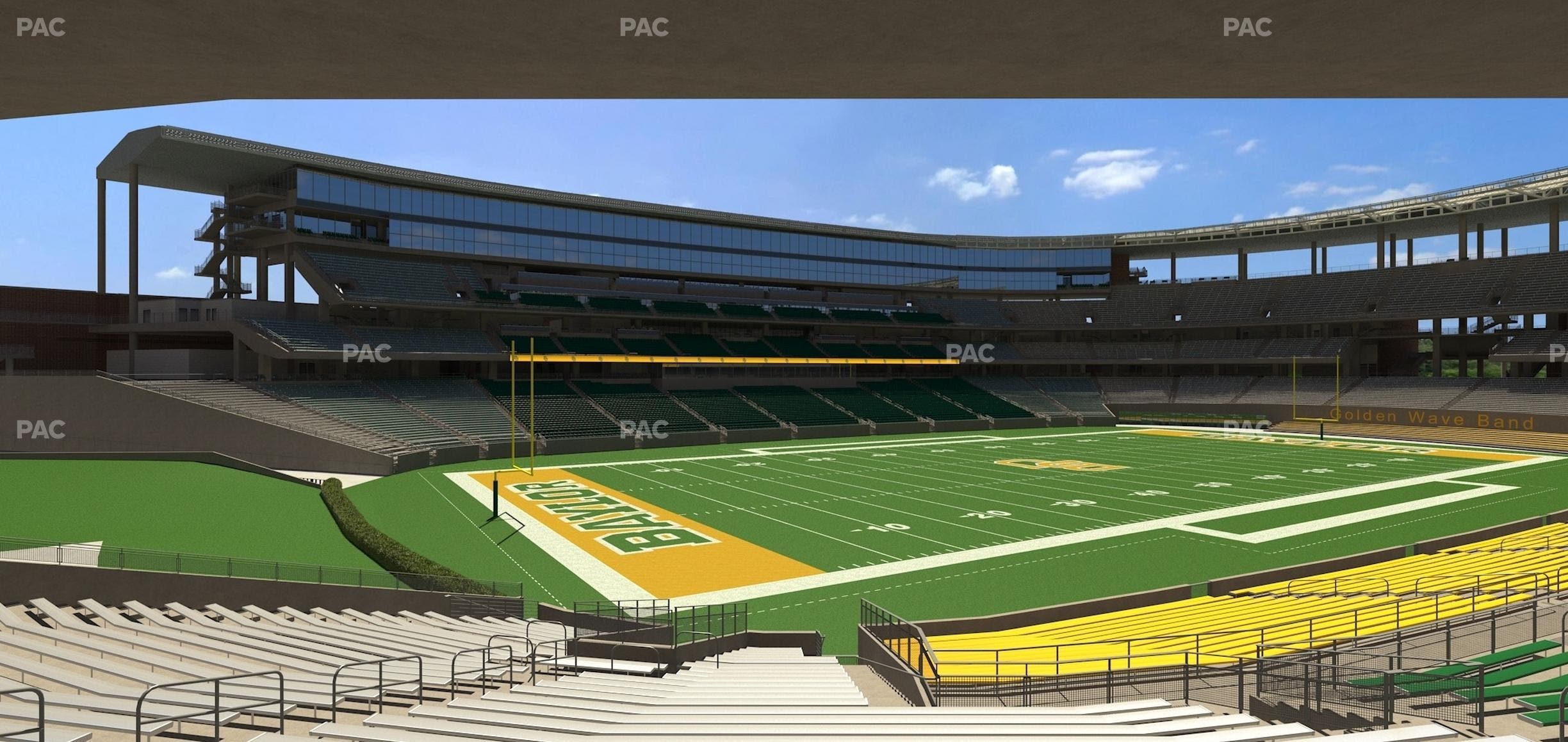 McLane Stadium - Section 130 Seat View