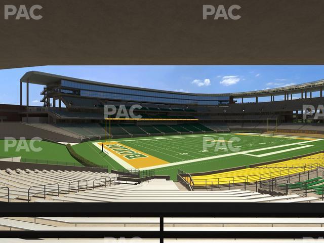 McLane Stadium - Section 130 Seat View