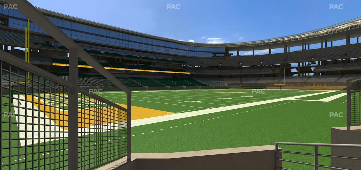 McLane Stadium - Section 130 Seat View