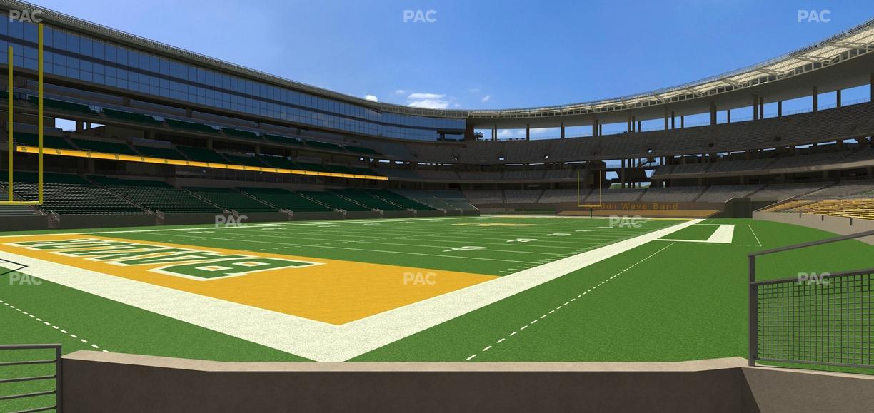 McLane Stadium - Section 131 Seat View